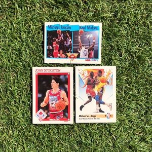 Vintage basketball cards (3)